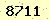 請輸入此驗證碼 : 8711