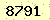 請輸入此驗證碼 : 8791