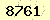 請輸入此驗證碼 : 8761