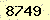 請輸入此驗證碼 : 8749