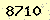 請輸入此驗證碼 : 8710