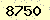 請輸入此驗證碼 : 8750