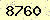 請輸入此驗證碼 : 8760