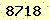 請輸入此驗證碼 : 8718