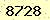 請輸入此驗證碼 : 8728