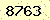 請輸入此驗證碼 : 8763