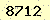 請輸入此驗證碼 : 8712