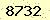 請輸入此驗證碼 : 8732