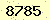 請輸入此驗證碼 : 8785