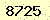 請輸入此驗證碼 : 8725