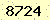 請輸入此驗證碼 : 8724