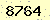請輸入此驗證碼 : 8764