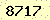 請輸入此驗證碼 : 8717
