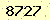 請輸入此驗證碼 : 8727