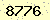 請輸入此驗證碼 : 8776