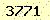 請輸入此驗證碼 : 3771