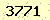 請輸入此驗證碼 : 3771