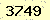 請輸入此驗證碼 : 3749