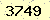 請輸入此驗證碼 : 3749