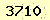 請輸入此驗證碼 : 3710