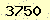 請輸入此驗證碼 : 3750