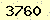 請輸入此驗證碼 : 3760