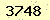 請輸入此驗證碼 : 3748