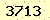 請輸入此驗證碼 : 3713