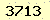 請輸入此驗證碼 : 3713