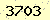 請輸入此驗證碼 : 3703