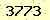 請輸入此驗證碼 : 3773