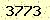 請輸入此驗證碼 : 3773