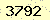 請輸入此驗證碼 : 3792