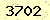 請輸入此驗證碼 : 3702