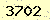 請輸入此驗證碼 : 3702