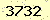 請輸入此驗證碼 : 3732