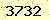 請輸入此驗證碼 : 3732