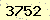 請輸入此驗證碼 : 3752