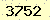 請輸入此驗證碼 : 3752