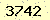 請輸入此驗證碼 : 3742