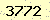 請輸入此驗證碼 : 3772