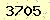 請輸入此驗證碼 : 3705