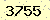 請輸入此驗證碼 : 3755