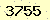 請輸入此驗證碼 : 3755