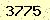 請輸入此驗證碼 : 3775