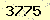請輸入此驗證碼 : 3775
