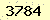請輸入此驗證碼 : 3784