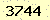 請輸入此驗證碼 : 3744