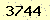 請輸入此驗證碼 : 3744