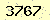 請輸入此驗證碼 : 3767